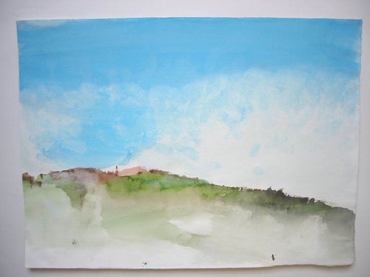 schneeberg  auf papier, 2004